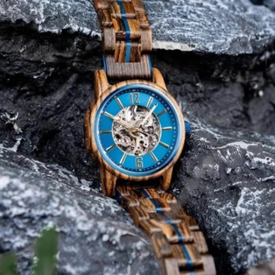 Ocean - Wooden Watch
